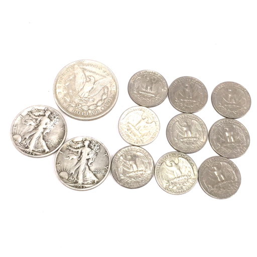 送料360円 アメリカ USA 1ドル 銀貨 コイン 硬貨 1900年 総重量約26.3g