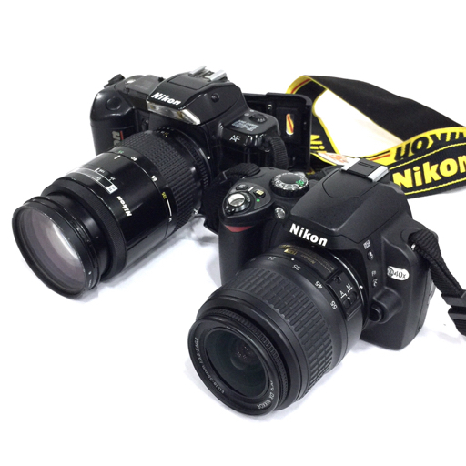 C3014】美品！Nikon D40 デジタル一眼レフカメラ レンズセット(DX AF-S 