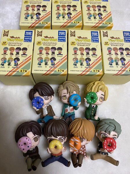 すりんちーず TinyTAN Hide&Seek かくれんぼフィギュア コンプリートセット