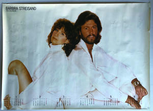 バーブラ・ストライサンド／A1ポスターカレンダー　1981年