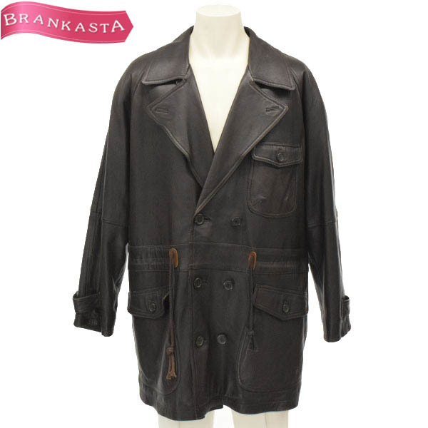 2023年最新】ヤフオク! -ダブルレザーコート革の中古品・新品・未使用