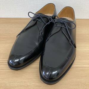 美品　CALMANTHOLOGY　カルマンソロジー　TEDS SHOES　Uチップ　シューズ　ビジネスシューズ　ブラック　UK9　27.5cm