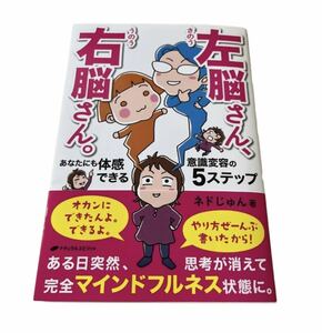 ★ 新品未読品 左脳さん、右脳さん。 あなたにも体感できる意識変容の５ステップ ネドじゅん／著　★