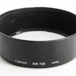Canon NewFD 35-105mm F3.5用 フード●キヤノン●レンズ フード●BW-72Bの画像1