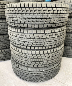 DUNLOP WINTER MAXX SJ8＋ 2022年（13週）2019年（33週）225/60R18 100Q スタッドレスタイヤ 4本 ダンロップ ウィンターマックス 札幌市