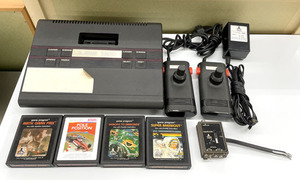 希少 ATARI 2800 レトロゲーム機 本体 コントローラー カセット付き アタリ ソフト読み込み確認済み 札幌市手稲区