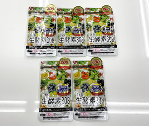 新品 東美堂 生酵素308 60粒 5袋セット 日本製 ダイレクトサポート 札幌市手稲区