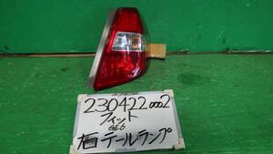 フィット DBA-GE6 右テールランプ G スマートセレクション NH731P P9596