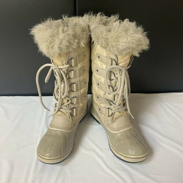 SOREL ソレル スノーブーツ 防水 白 レディース 23.5cm △1-4