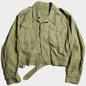 超レア! 40's FRENCH ARMY M44 M-44 MECHANIC JACKET メカニック ジャケット フランス軍 フレンチアーミー バトルドレス M47 M-47 M41 M-41