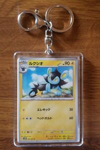 [ルクシオ]ポケモンカードキーホルダー