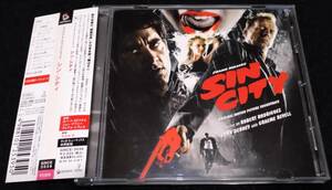 シン・シティ　サントラCD★国内盤・帯 ジョン・デブニー グレアム・レヴェル　SIN CITY John Debney Graeme Revell ロバートロドリゲス