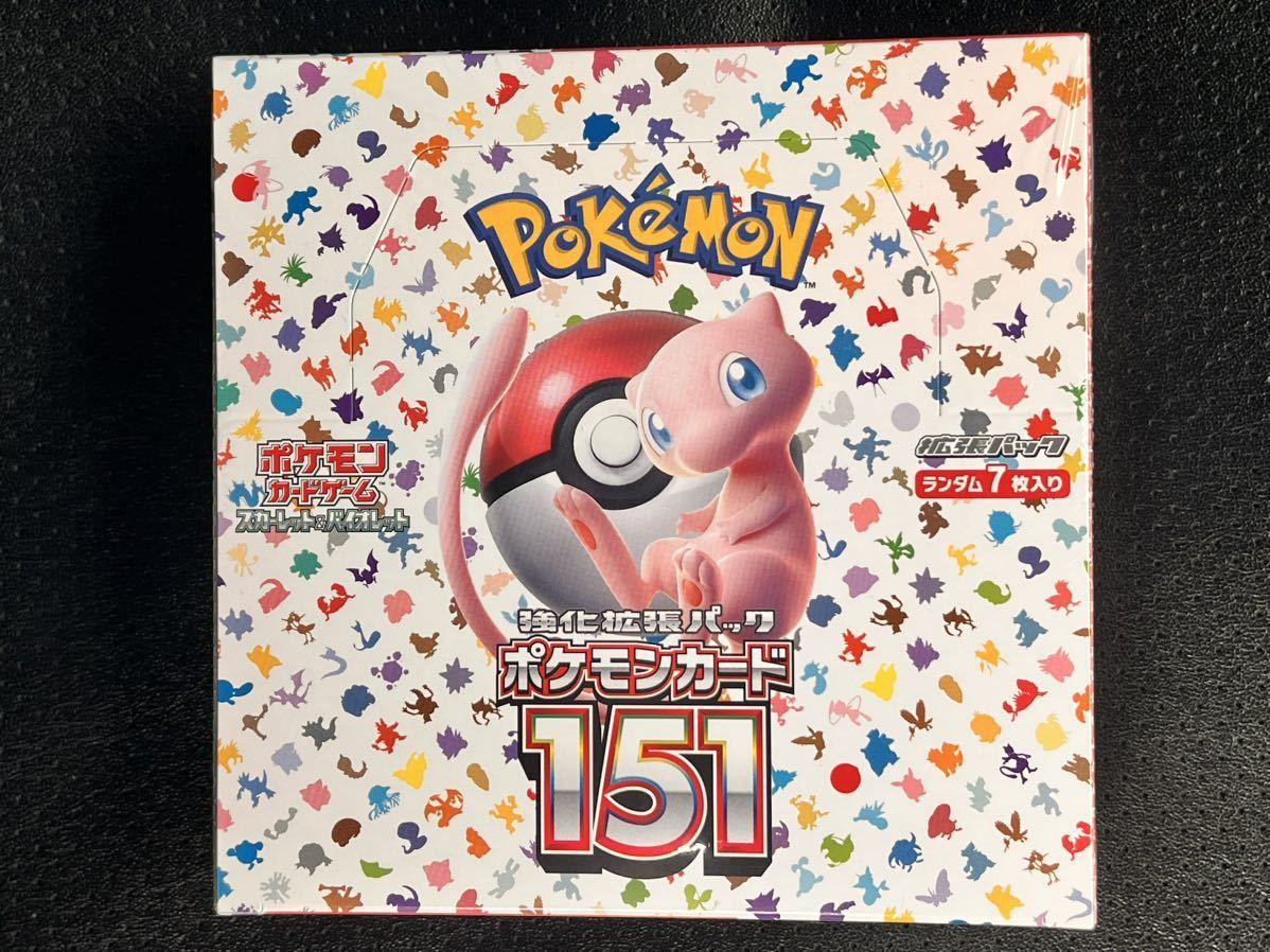 国内在庫/検 - ポケモンカード151 3box 未開封 うちシュリ付1box