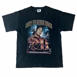 WWF プロレス　Tシャツ　the rock ドウェイン　ジョンソン　90s ビンテージ　1999 Vintage World Wrestling Federation