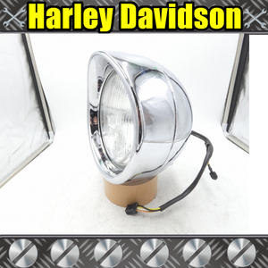 *NO,2511[ original Harley Davidson FLSTF chrome 7 -inch head light visor French trim ring attaching ] cheap price!