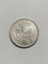 昭和40年(1965年）　稲100円銀貨　１枚　pi22_画像3