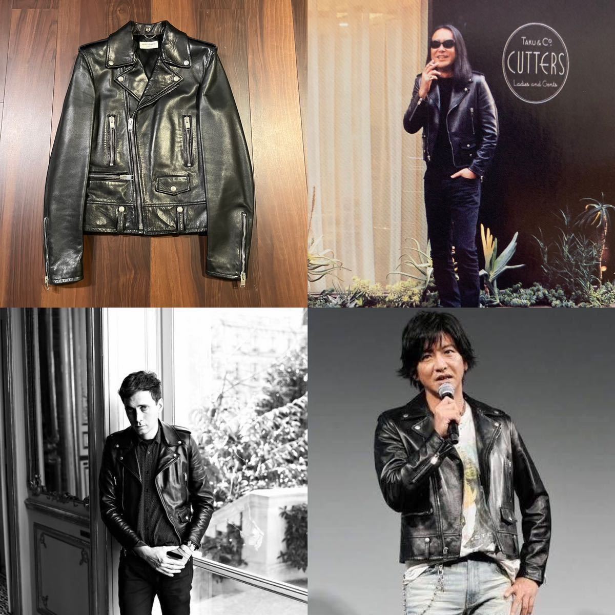 Yahoo!オークション -「dior homme レザー ジャケット」の落札相場