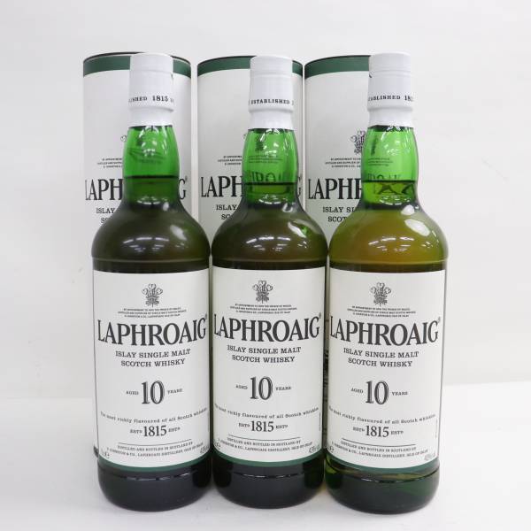 ヤフオク! -「ラフロイグ 10年 750ml」の落札相場・落札価格