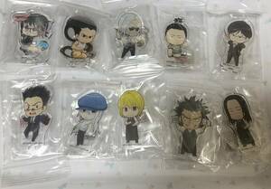 内袋未開封　HUNTER×HUNTER×animatecafe 第3弾 幻影旅団編part2　第4弾 キメラアント編10個セット　クラピカ　レオリオ　カイト　シズク