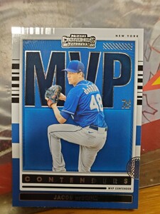 Jacob degrom panini contenders baseball 2021 ジェイコブ・デグロム　メッツ　レンジャーズ MVP インサート　