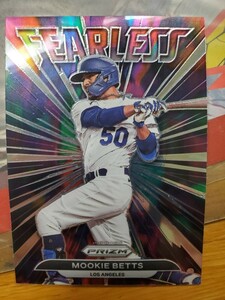 mookie betts panini prizm baseball MLB 2022 ムーキー・ベッツ　ドジャース　fearless インサート　オールスター出場