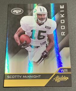 2011 Panini Absolute Memorabilia Scotty McKnight /399 114 RC Rookie Jets NFL スコッティ・マックナイト 399枚限定　ルーキー