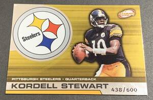 2002 Pacific Atomic Kordell Stewart /600 76 Steelers NFL コーデル・スチュワート 600枚限定　シリアル　スティーラーズ