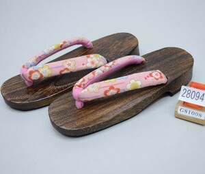  geta roasting . geta for women free size conform pair size 23.5cm~24.5cm new goods ( stock ) cheap rice field shop NO28094