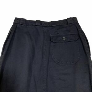 美品 FENDI jeans ブラックデニム デニムスカート 膝丈 デニム ジーンズ 26inch コットン 綿 ブラック 黒 フェンディの画像6