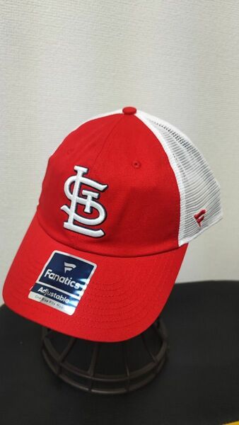 セントルイス・カージナルス　メッシュキャップ　フリーサイズ　MLB 新品未使用