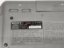 ★☆7471★ R50615　SONY ソニー　CD WALKMAN CDウォークマン　D-E707　イヤホン・リモコン付☆★_画像5