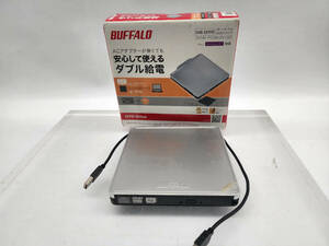 ★☆5124 ★ R50124　BUFFALO バッファロー　USB2.0用ポータブルDVDドライブ　Wケーブル収納タイプ　シルバー　DVSM-PC58U2V-SVC ★☆★