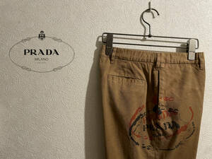 0 Италия производства PRADA штамп Logo шорты / Prada половина chinotsu il Brown чай 40 Ladies Mens #Sirchive