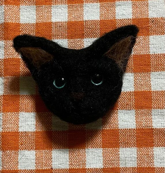 羊毛フェルト黒猫ちゃん