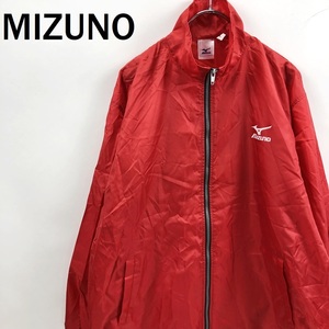 【人気】MIZUNO/ミズノ ジップアップジャケット ロゴ 日立建機 かすみがうらマラソン レッド サイズF/S5629