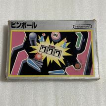 FC ピンポール 再販版 銀箱 ファミコン_画像1