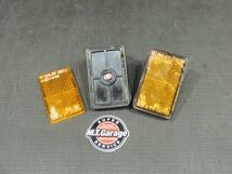 カワサキ Z/KZ系 Z1 Z2 KZ1000MK2 Z750FX リフレクターセット (検 マッハ SS KH W1 W3【060】MTG-N-194_画像1