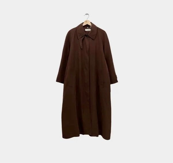 [Calvin Klein] chin strap long coat ロングコート ステンカラーコート