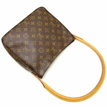 ルイ・ヴィトン・モノグラム LOUIS VUITTON ルーピングMM M51146 ショルダーバッグ ブラウン / 350439【中古】_画像3