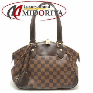 ルイ・ヴィトン・ダミエ LOUIS VUITTON ヴェローナPM N41117 ハンドバッグ ブラウン / 250754【中古】