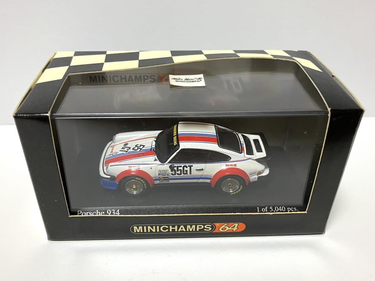 1/64 MINICHAMPS ◇ PORSCHE ポルシェ 934 | JChere雅虎拍卖代购