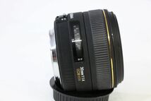 【同梱歓迎】【動作保証・点検済】良品■SIGMA EX 30mm F1.4 DC HSM■キャノンEFマウント■ソフトケース付き■AC135_画像2