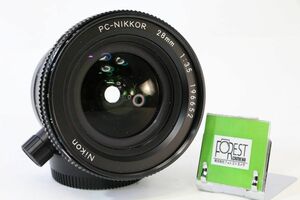 【同梱歓迎】【動作保証・点検済】良品■Nikon PC-NIKKOR 28mm F3.5■AE613