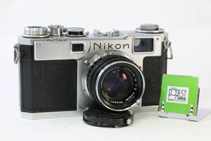 【同梱歓迎】実用■ニコン Nikon S2 + NIKKOR-H 5cm F2■シャッター全速完動■1308