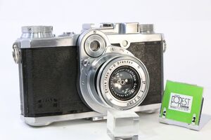 【同梱歓迎】ジャンク？■Zeiss Ikon NETAX A-G Dresden 5cm F2.8 沈胴■シャッターは切れています■1309