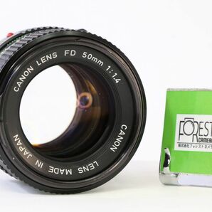 【同梱歓迎】【動作保証・点検済】良品■Canon NEW FD 50mm F1.4■885の画像1