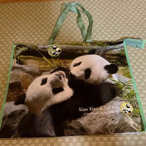 シャオシャオレイレイ　双子　パンダ　２歳誕生記念　ショッピングバッグ　上野動物園
