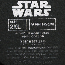 アメリカ購入 USED品 STAR WARS スターウォーズ Han Solo ハンソロ フォト Ｔシャツ 黒 2XL_画像10