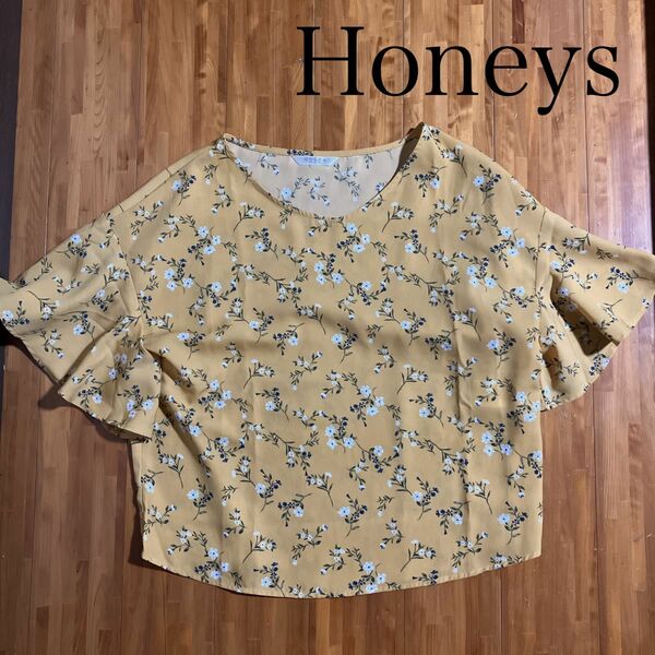 Honeys花柄トップス