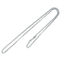 CHROME HEARTS クロムハーツ（原本無） NECKCHAIN R18 ロールチェーン 18inch 18インチ ネックレス シルバー系【中古】_画像1